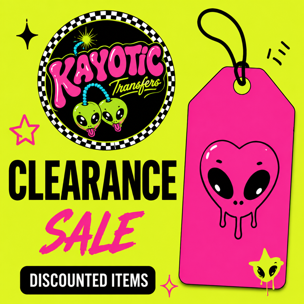 Clearance sale