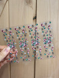 Uv DTF Pen & Bookmark wraps- 1 sheet 4 or 5pcs