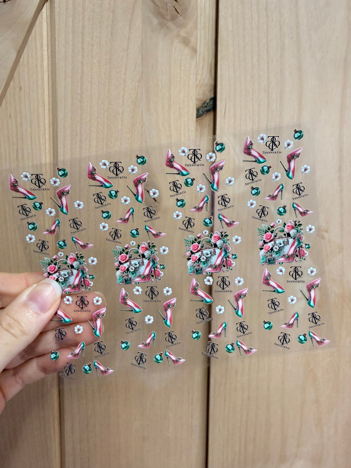 Uv DTF Pen & Bookmark wraps- 1 sheet 4 or 5pcs