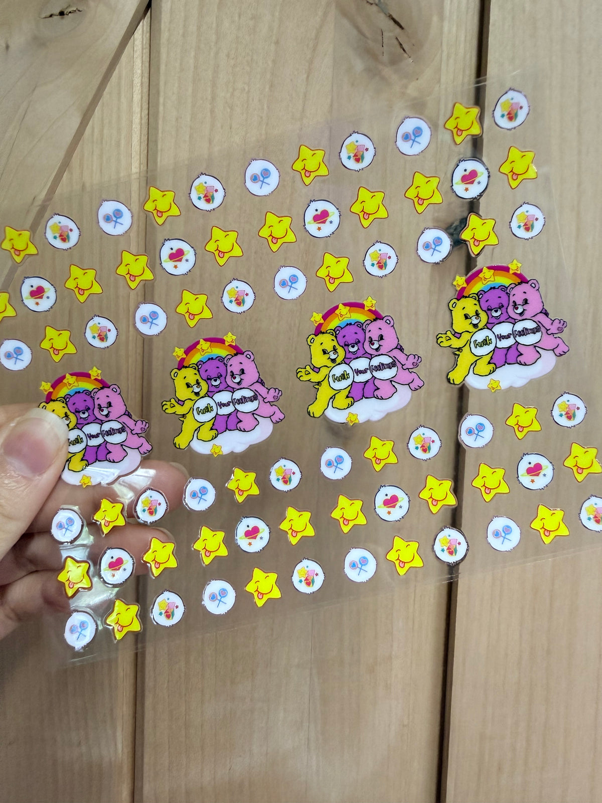 Uv DTF Pen & Bookmark wraps- 1 sheet 4 or 5pcs