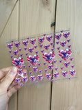 Uv DTF Pen & Bookmark wraps- 1 sheet 4 or 5pcs