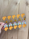 Uv DTF Pen & Bookmark wraps- 1 sheet 4 or 5pcs