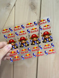 Uv DTF Pen & Bookmark wraps- 1 sheet 4 or 5pcs