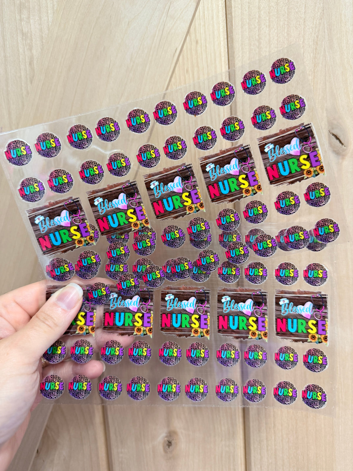 Uv DTF Pen & Bookmark wraps- 1 sheet 4 or 5pcs