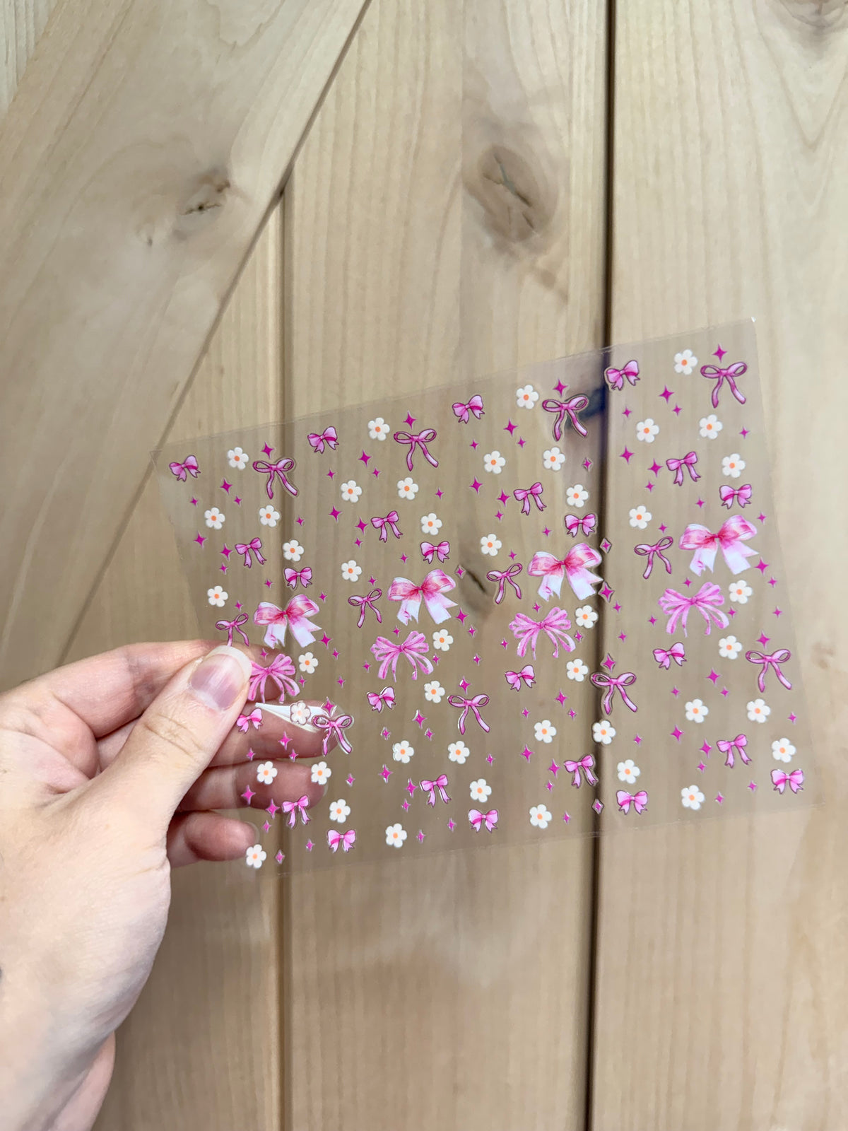Uv DTF Pen & Bookmark wraps- 1 sheet 4 or 5pcs