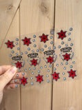 Uv DTF Pen & Bookmark wraps- 1 sheet 4 or 5pcs