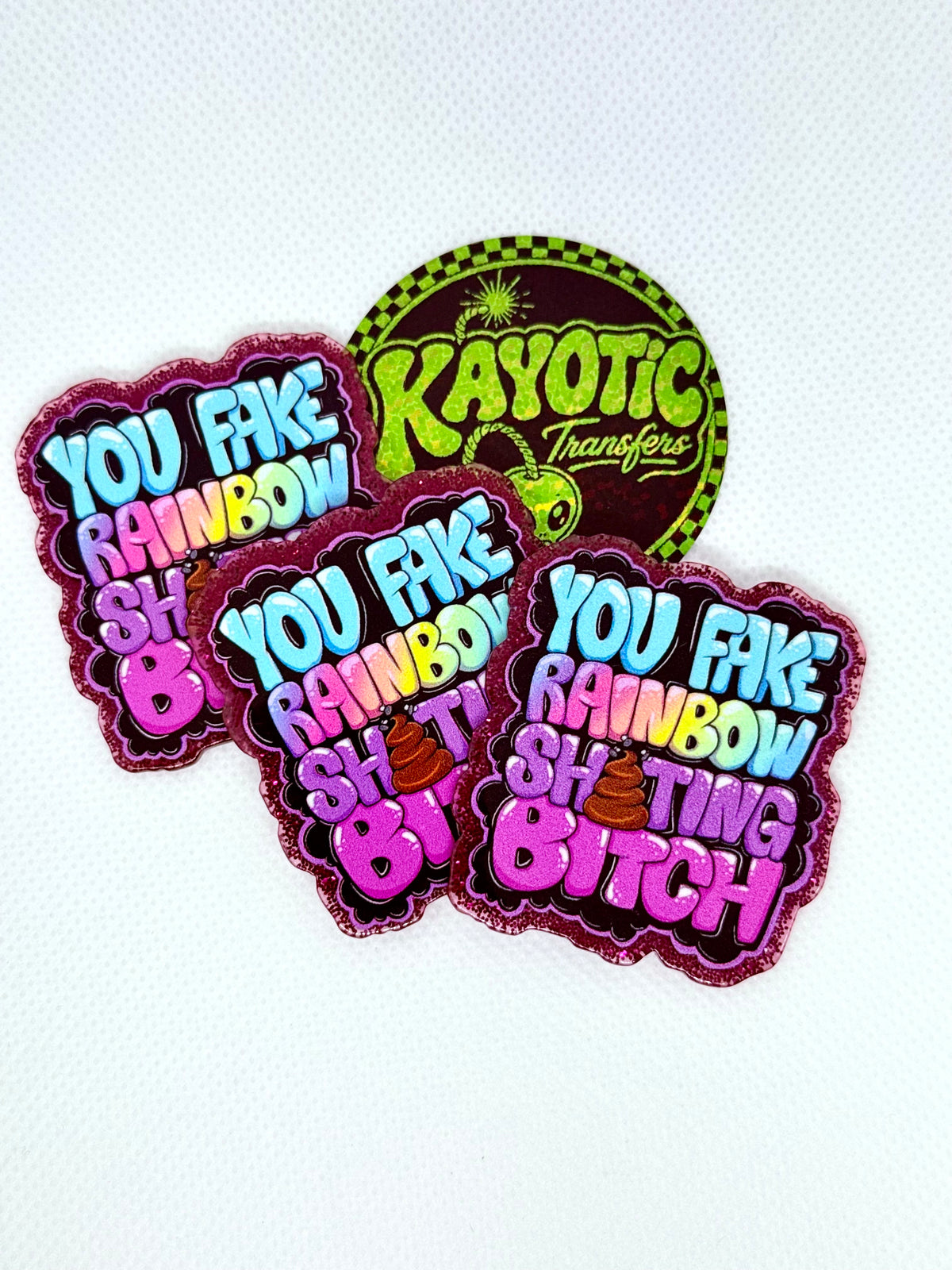 1- Acrylic flat back