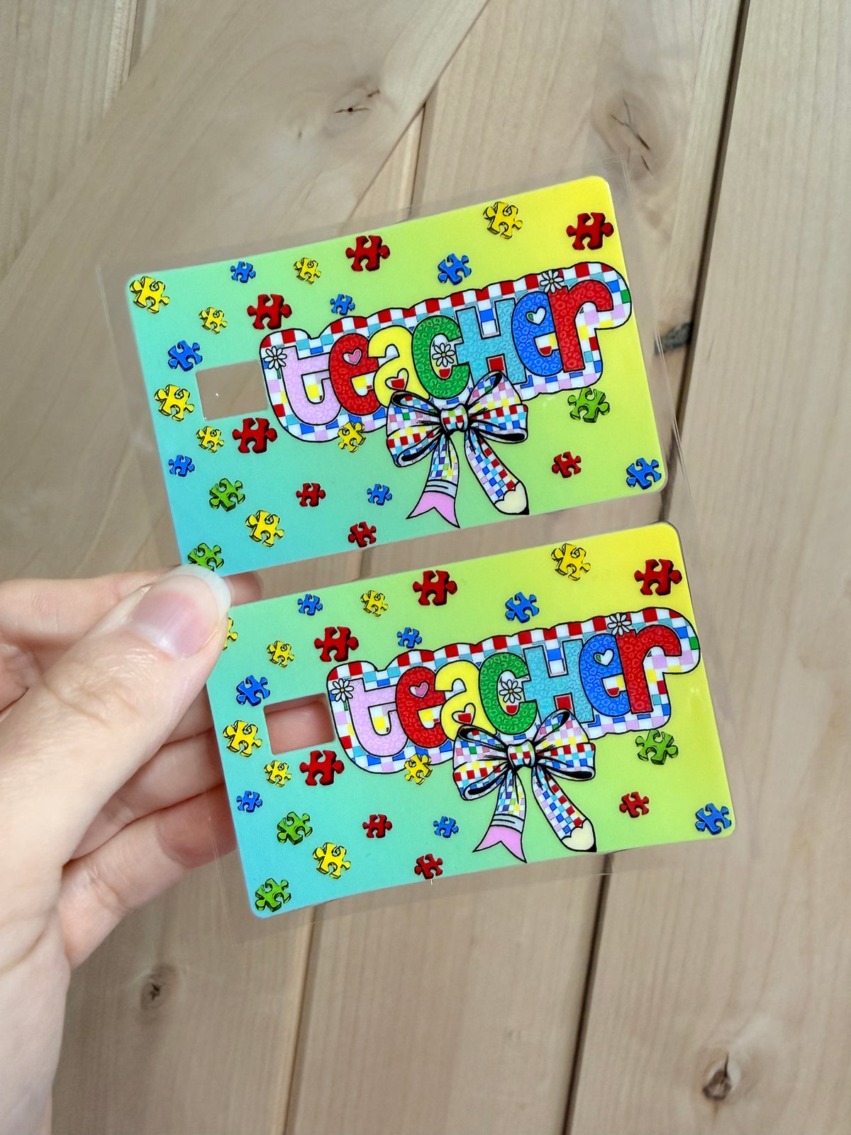 Credit Card UV DTF Wraps – 2pc Set