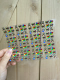 Uv DTF Pen & Bookmark wraps- 1 sheet 4 or 5pcs