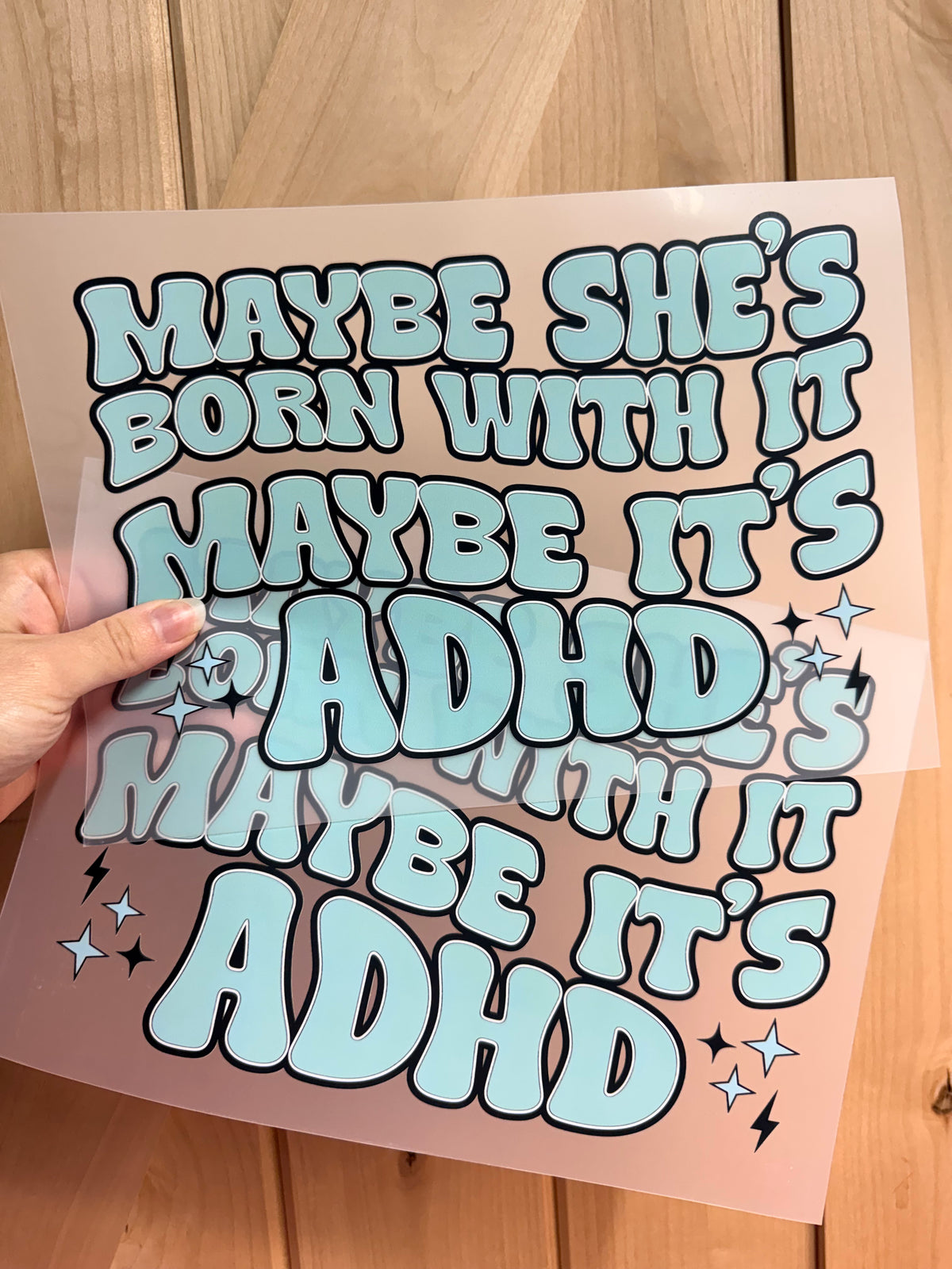 Adult DTF Heat Transfer