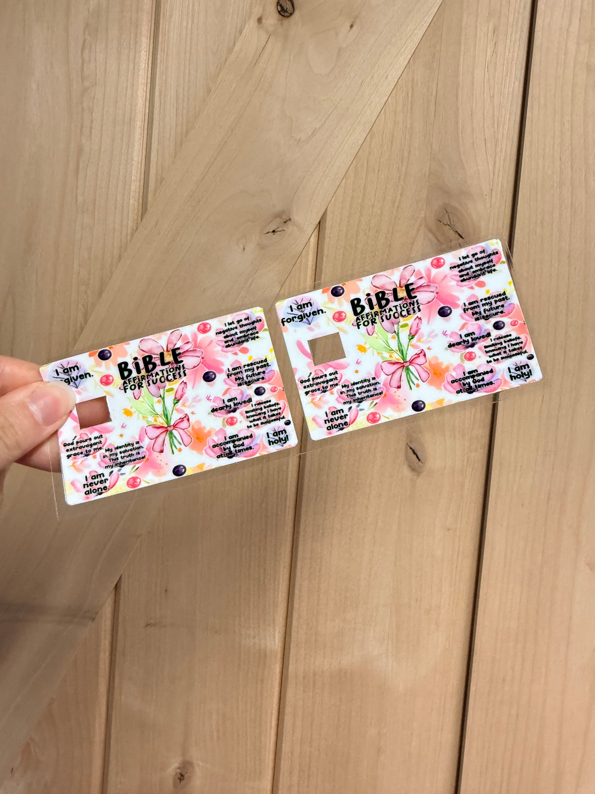 Credit Card UV DTF Wraps – 2pc Set
