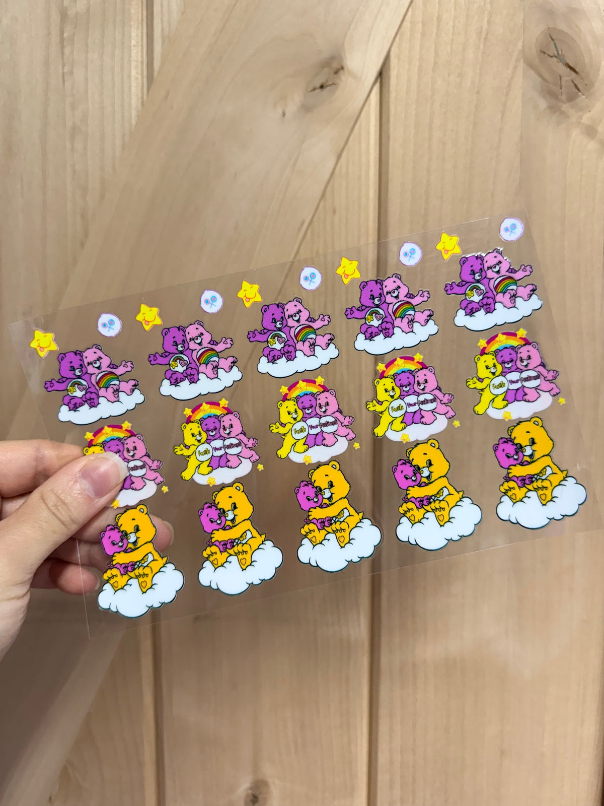Uv DTF Pen & Bookmark wraps- 1 sheet 4 or 5pcs