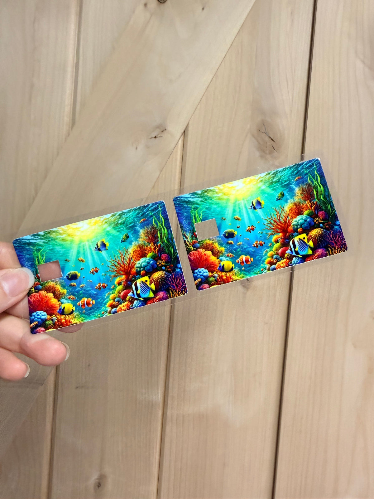 Credit Card UV DTF Wraps – 2pc Set