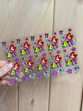 Uv DTF Pen & Bookmark wraps- 1 sheet 4 or 5pcs