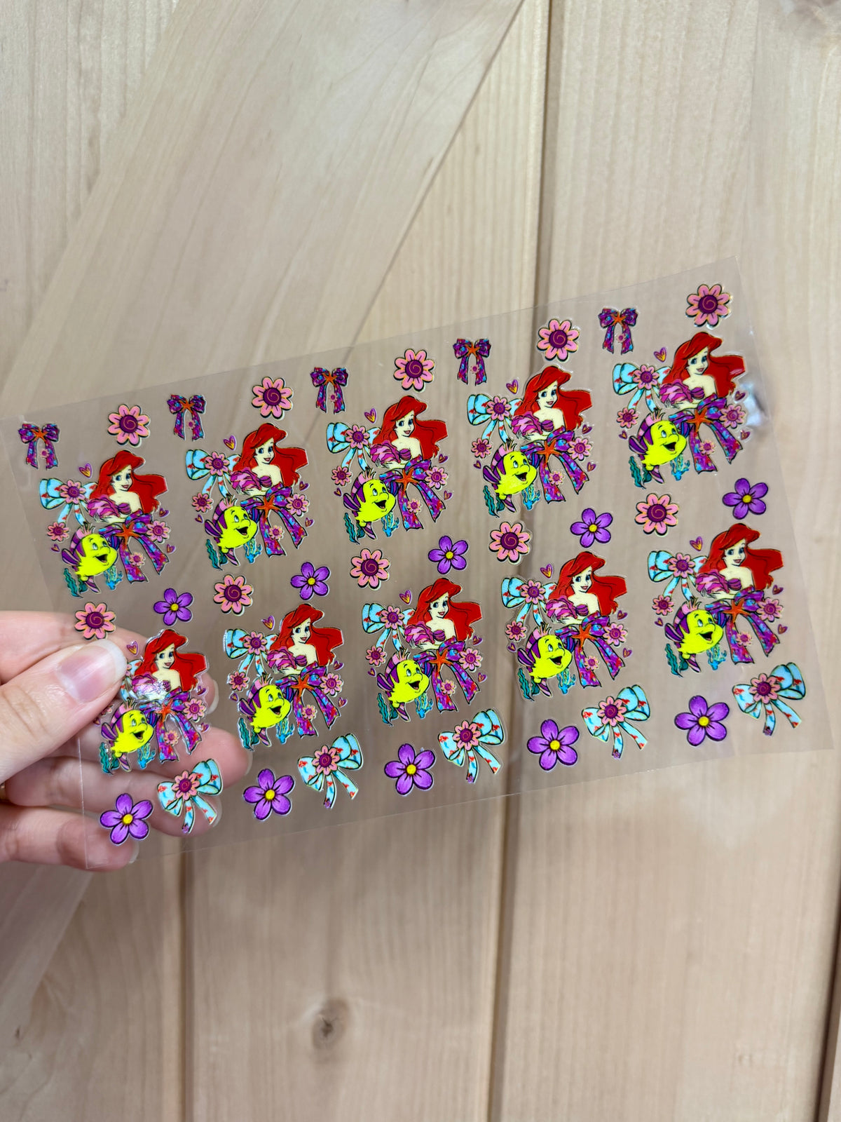 Uv DTF Pen & Bookmark wraps- 1 sheet 4 or 5pcs