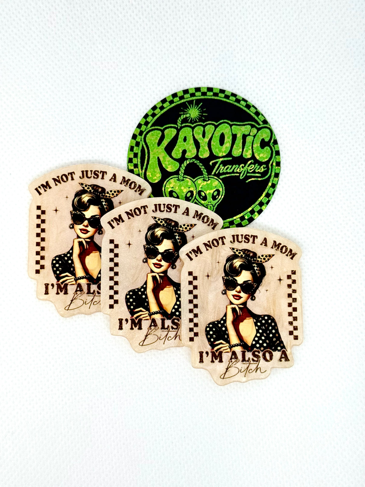1- Acrylic flat back