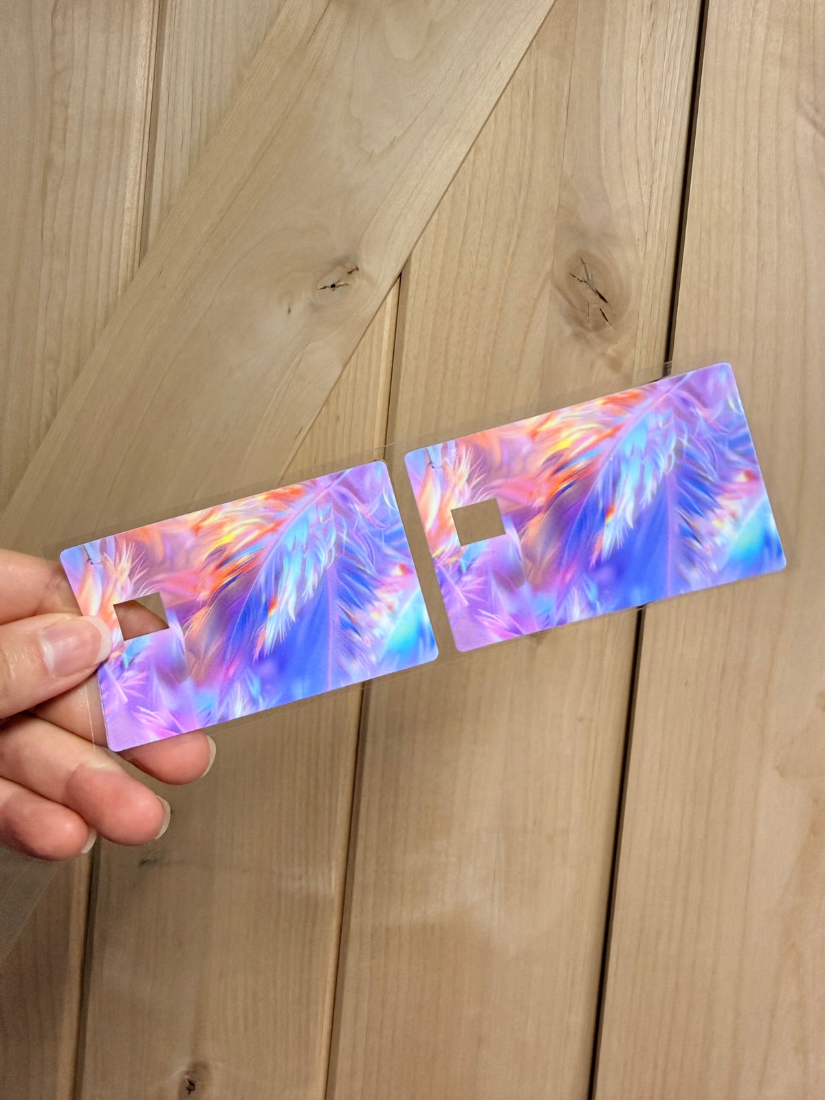 Credit Card UV DTF Wraps – 2pc Set