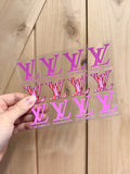 Uv DTF Pen & Bookmark wraps- 1 sheet 4 or 5pcs