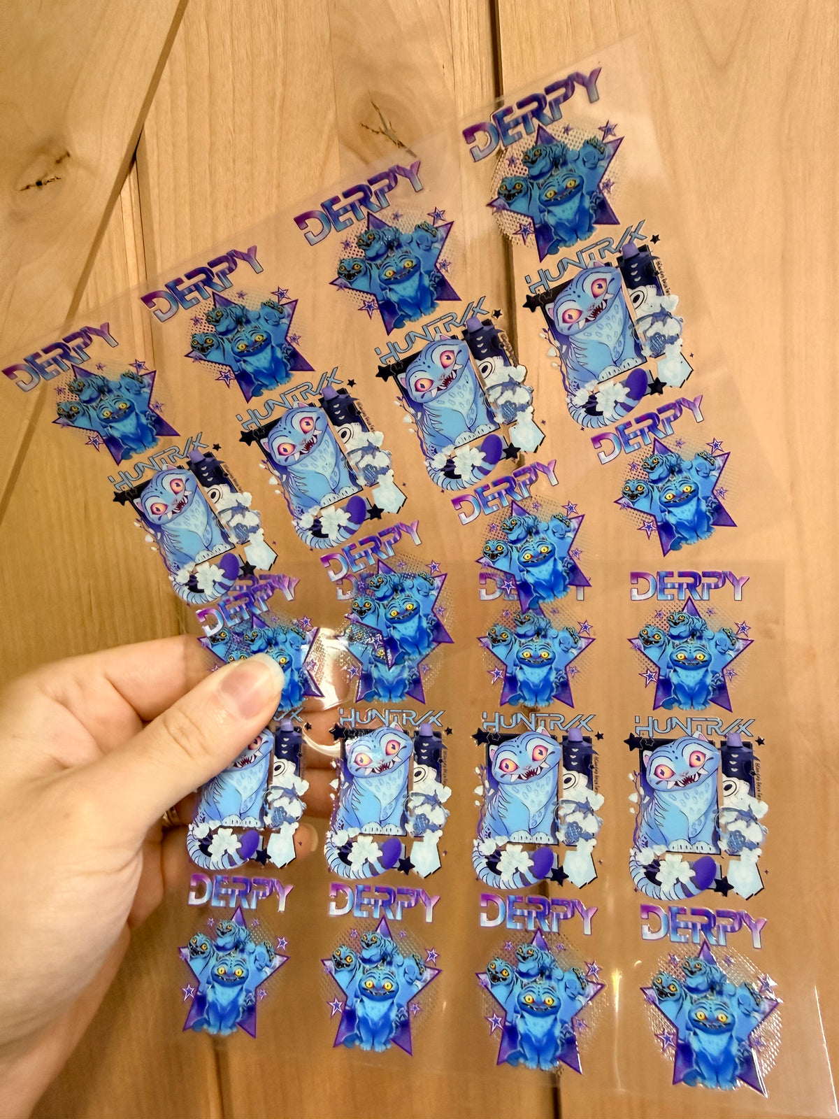 Uv DTF Pen & Bookmark wraps- 1 sheet 4 or 5pcs
