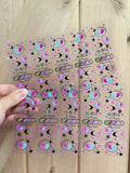 Uv DTF Pen & Bookmark wraps- 1 sheet 4 or 5pcs