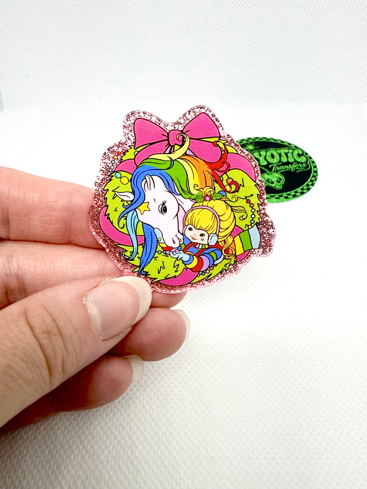 1- Acrylic flat back