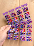Uv DTF Pen & Bookmark wraps- 1 sheet 4 or 5pcs