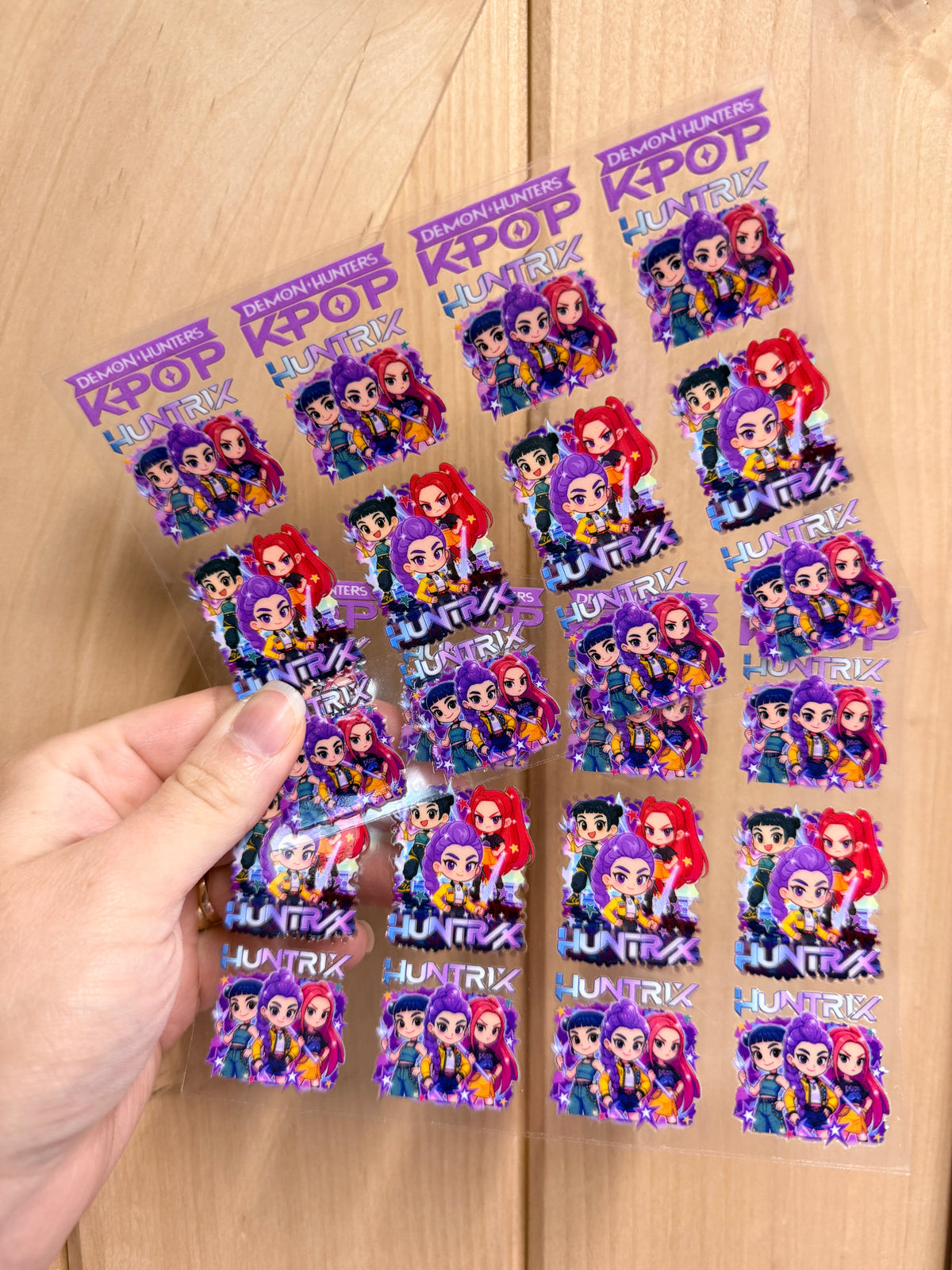 Uv DTF Pen & Bookmark wraps- 1 sheet 4 or 5pcs