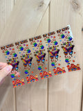Uv DTF Pen & Bookmark wraps- 1 sheet 4 or 5pcs
