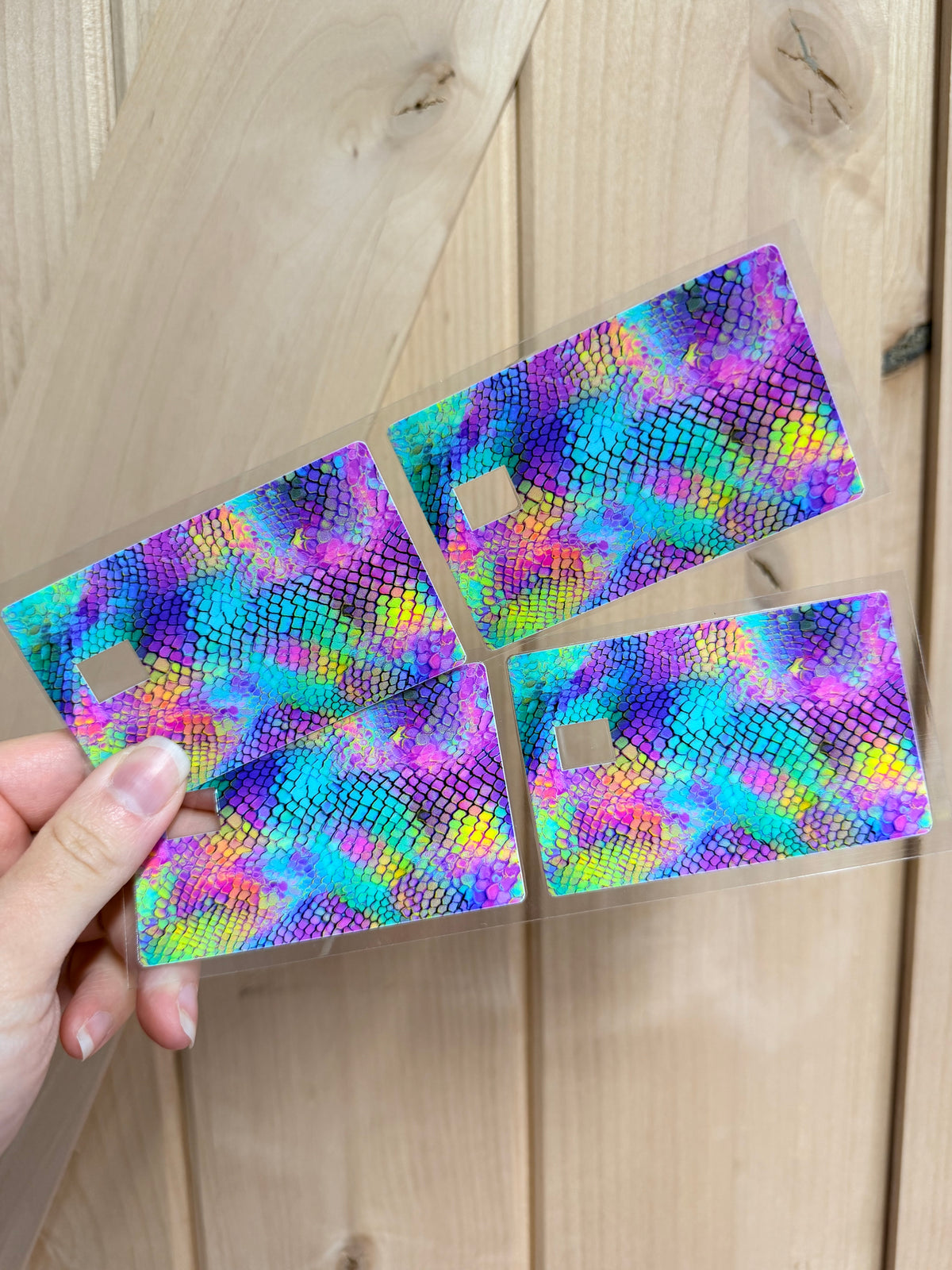 Credit Card UV DTF Wraps – 2pc Set