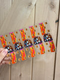 Uv DTF Pen & Bookmark wraps- 1 sheet 4 or 5pcs
