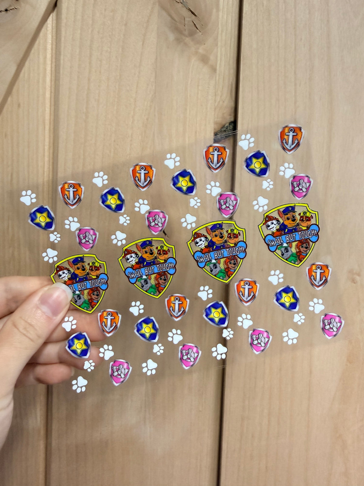 Uv DTF Pen & Bookmark wraps- 1 sheet 4 or 5pcs