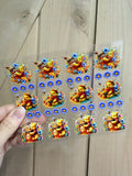 Uv DTF Pen & Bookmark wraps- 1 sheet 4 or 5pcs