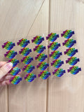 Uv DTF Pen & Bookmark wraps- 1 sheet 4 or 5pcs