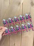 Uv DTF Pen & Bookmark wraps- 1 sheet 4 or 5pcs