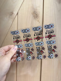 Uv DTF Pen & Bookmark wraps- 1 sheet 4 or 5pcs